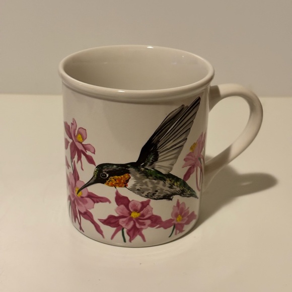 Hummingbird Floral Ceramic Mug - Picture 10 of 13